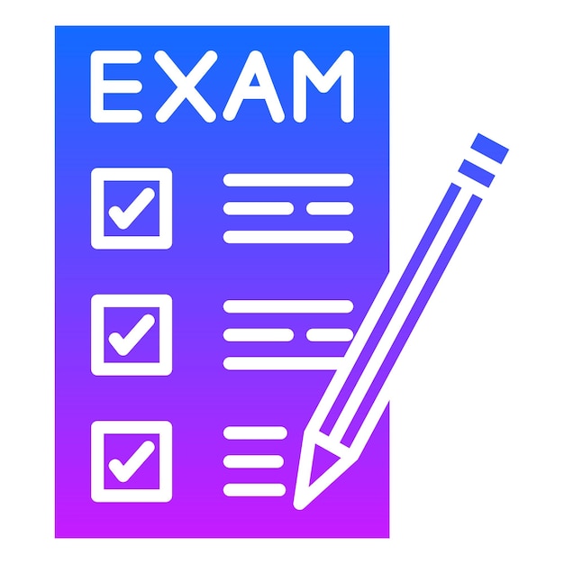 Iconos de exámenes