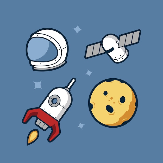 Iconos de exploración espacial