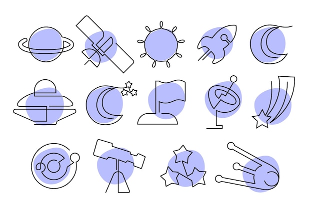Iconos de la exploración espacial