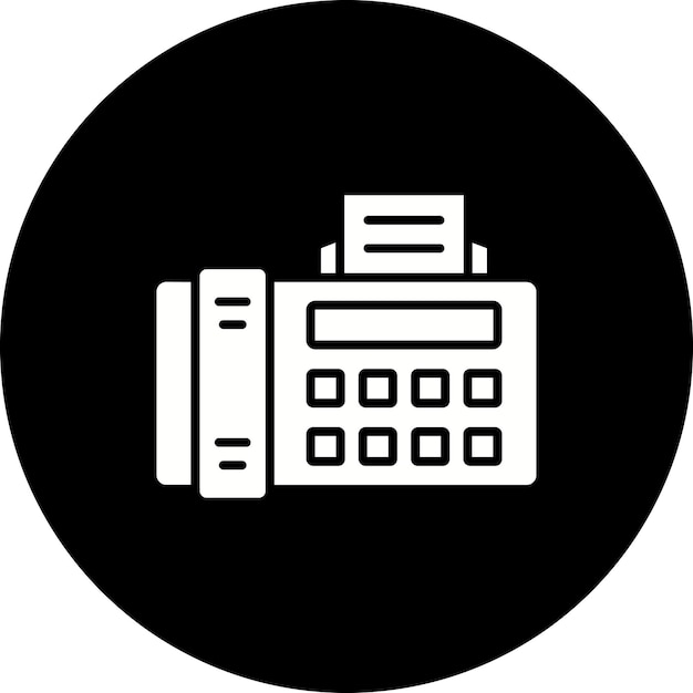 Iconos de fax y de correo electrónico