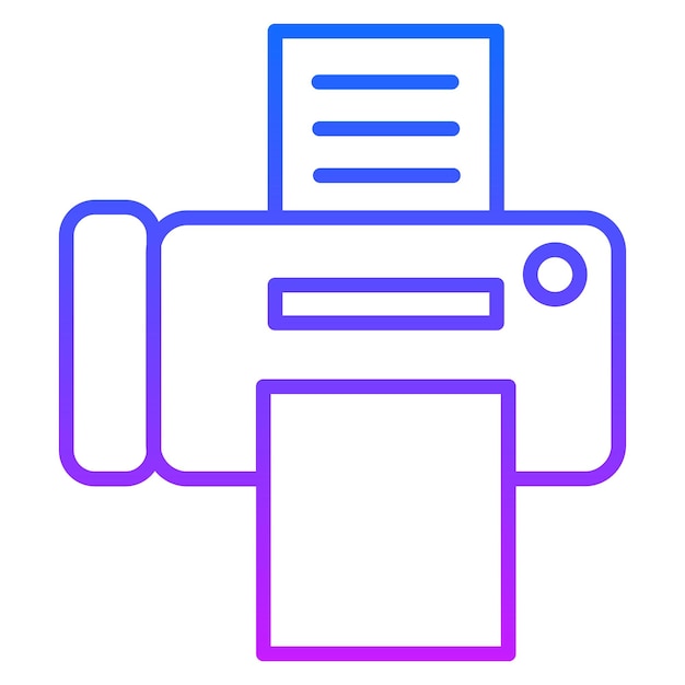 Iconos de fax y de correo electrónico