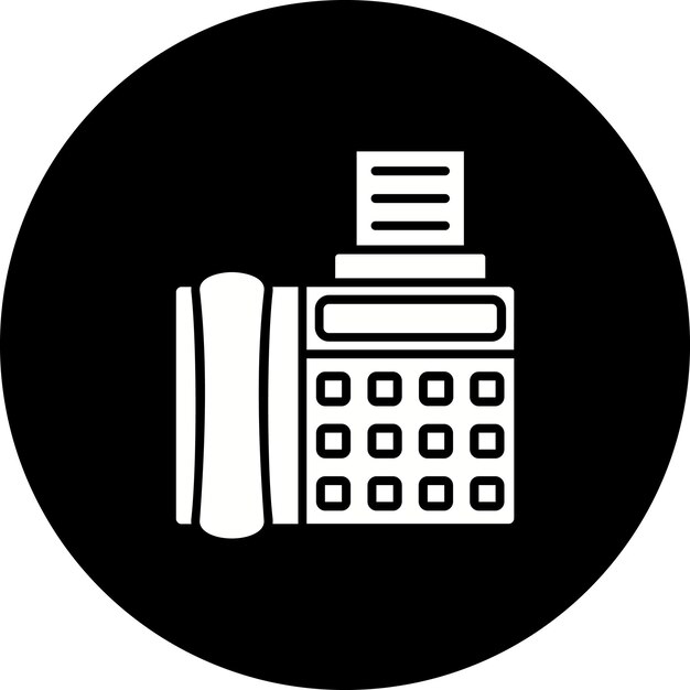 Iconos de fax y de correo electrónico
