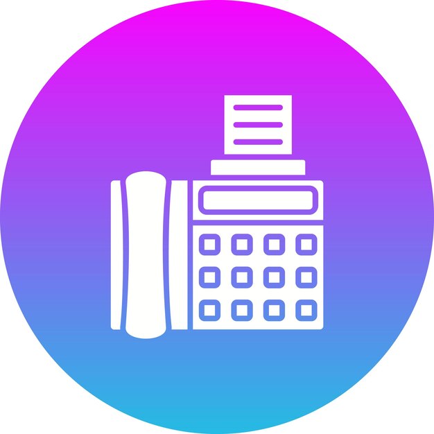 Iconos de fax y de correo electrónico