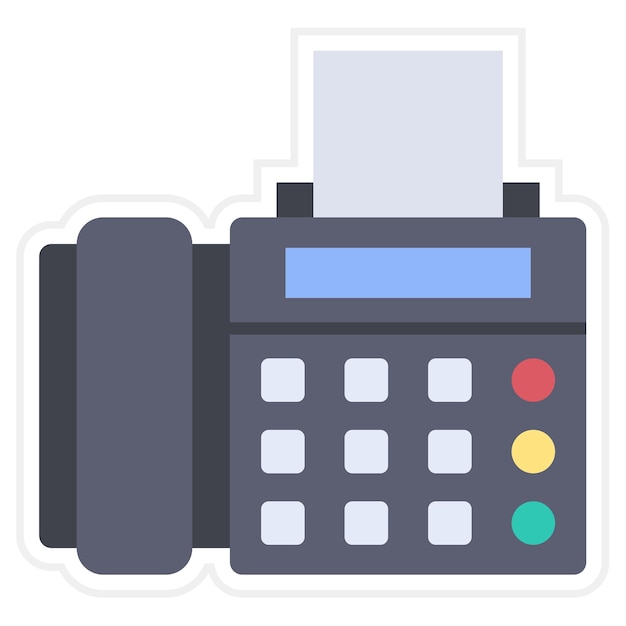 Iconos de fax