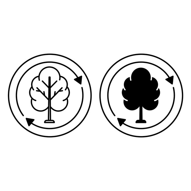 Iconos de fibra de tela viscosa