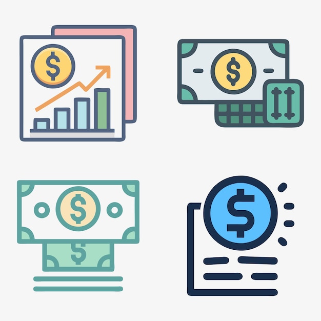 Iconos financieros