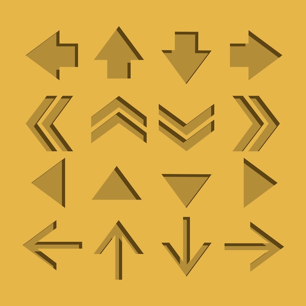 Iconos de flecha