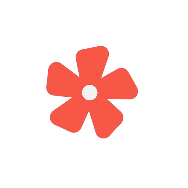 Iconos de flores tropicales
