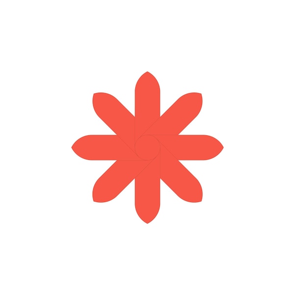 Iconos de flores tropicales