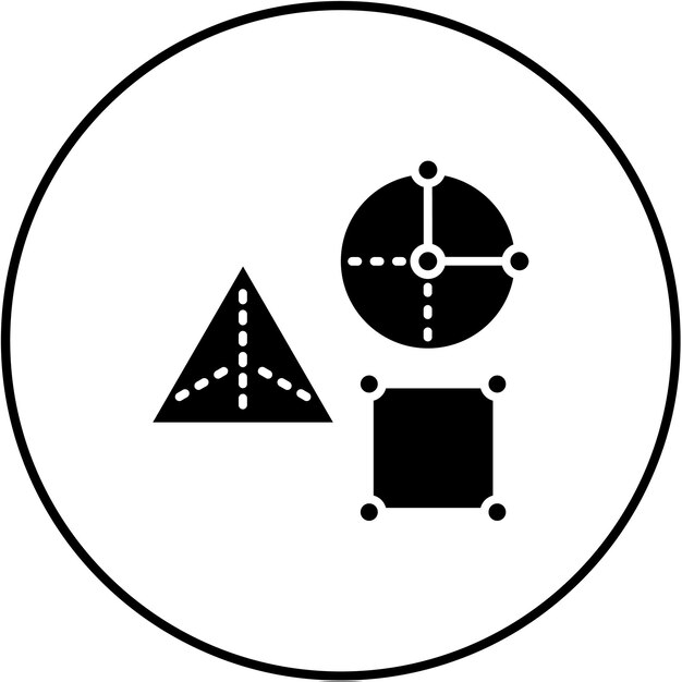Iconos de formas geométricas