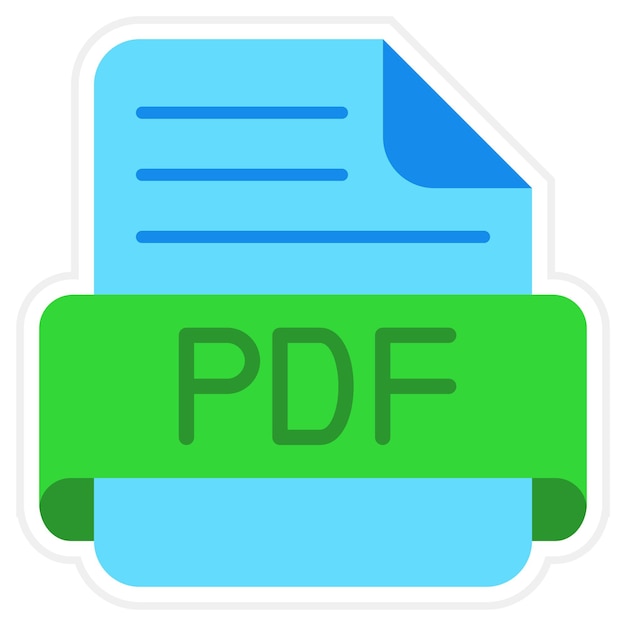 Iconos en formato pdf