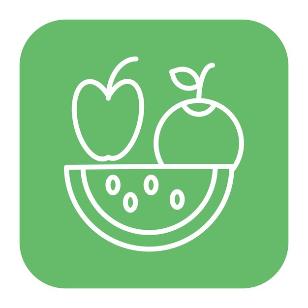 Iconos de frutas