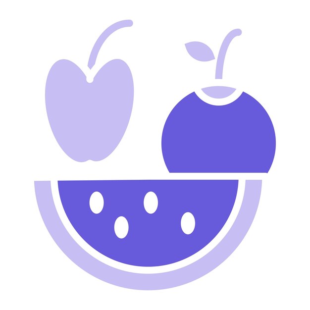Iconos de frutas