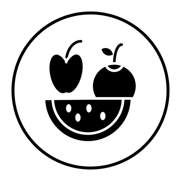 Iconos de frutas