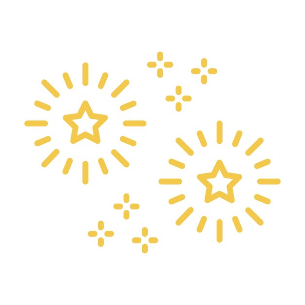 Iconos de fuegos artificiales