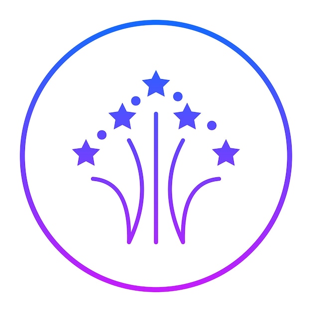 Iconos de fuegos artificiales