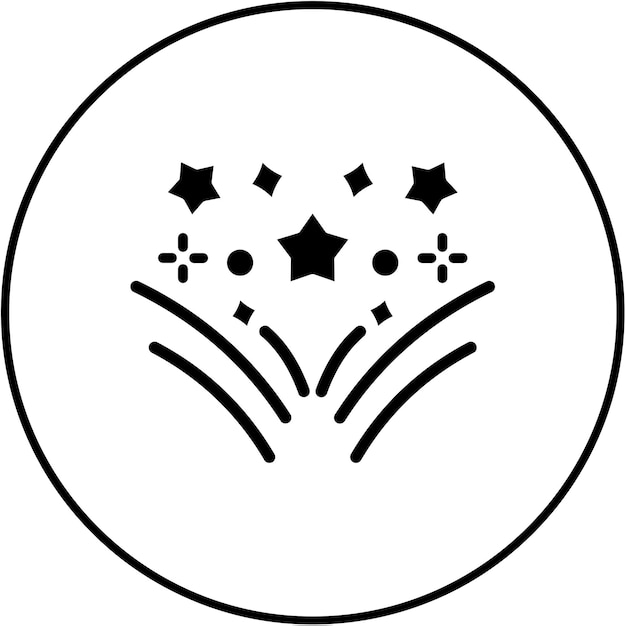 Iconos de fuegos artificiales