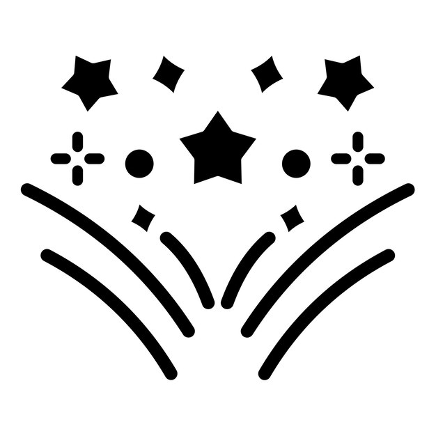 Iconos de fuegos artificiales
