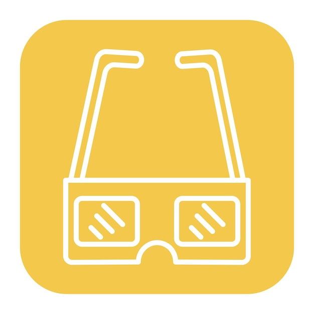 Iconos de las gafas de la cámara