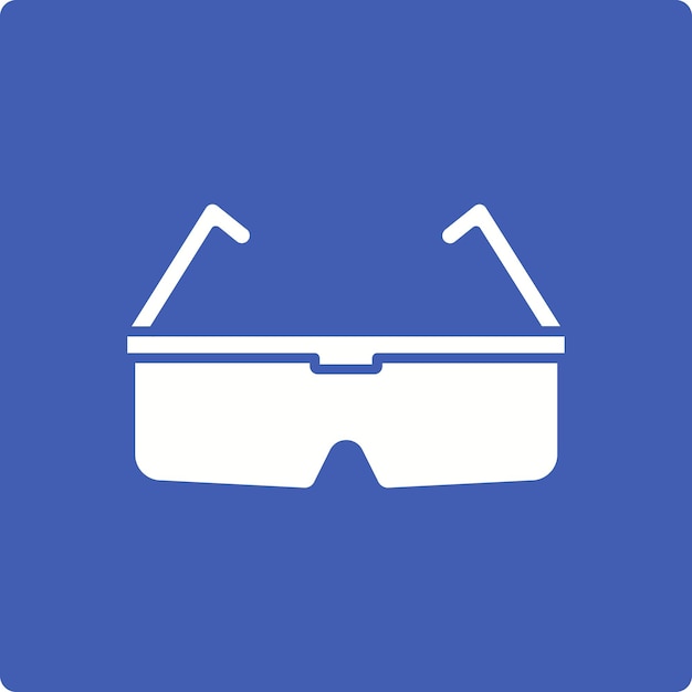 Iconos de gafas de seguridad