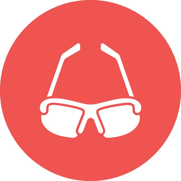 Iconos de gafas de seguridad
