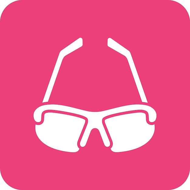 Iconos de gafas de seguridad