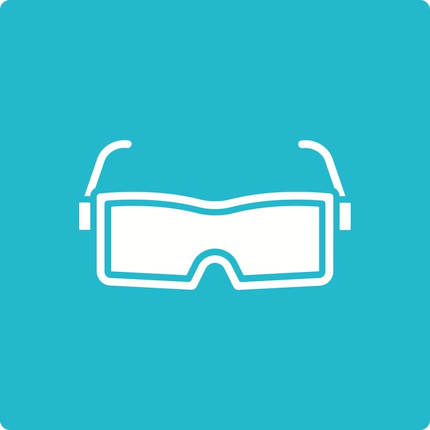 Iconos de gafas de seguridad