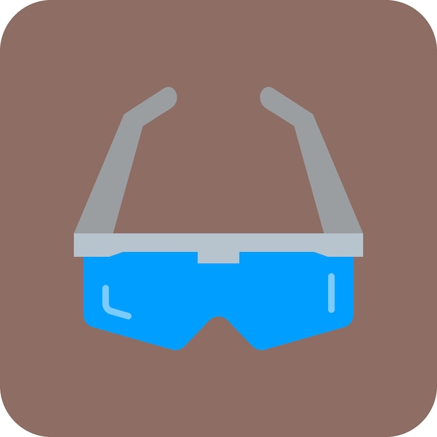 Iconos de gafas de seguridad
