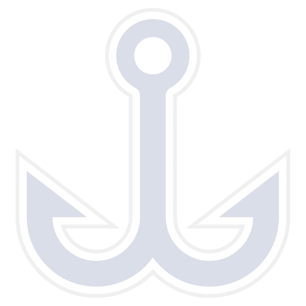 Iconos de gancho de pescado