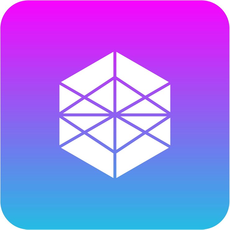 Vector iconos geométricos