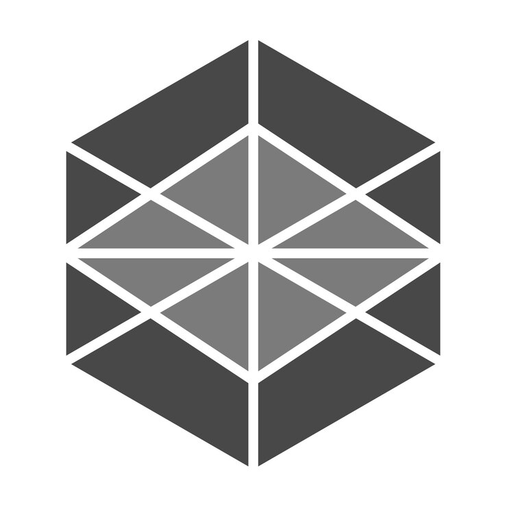 Vector iconos geométricos