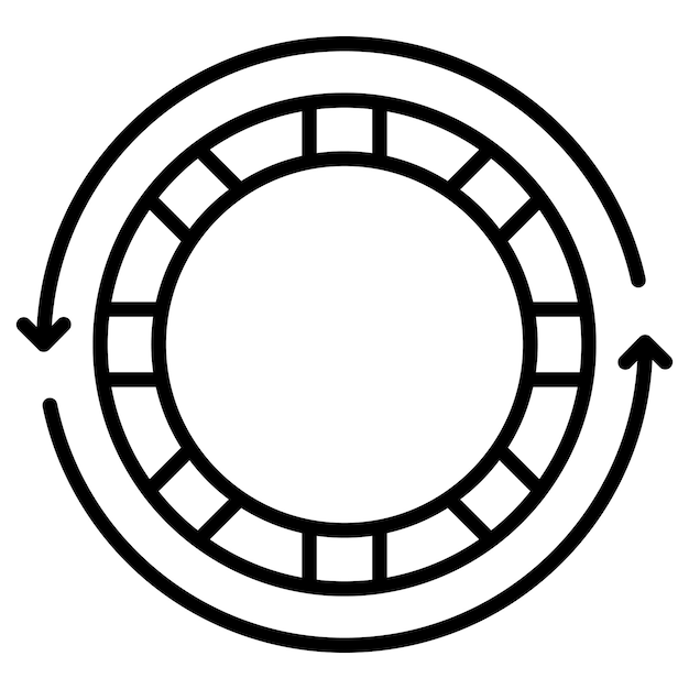 Iconos de giros gratis