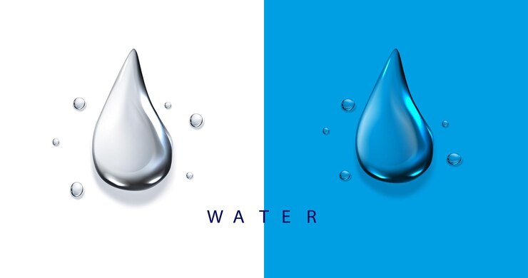 Iconos de la gota de agua