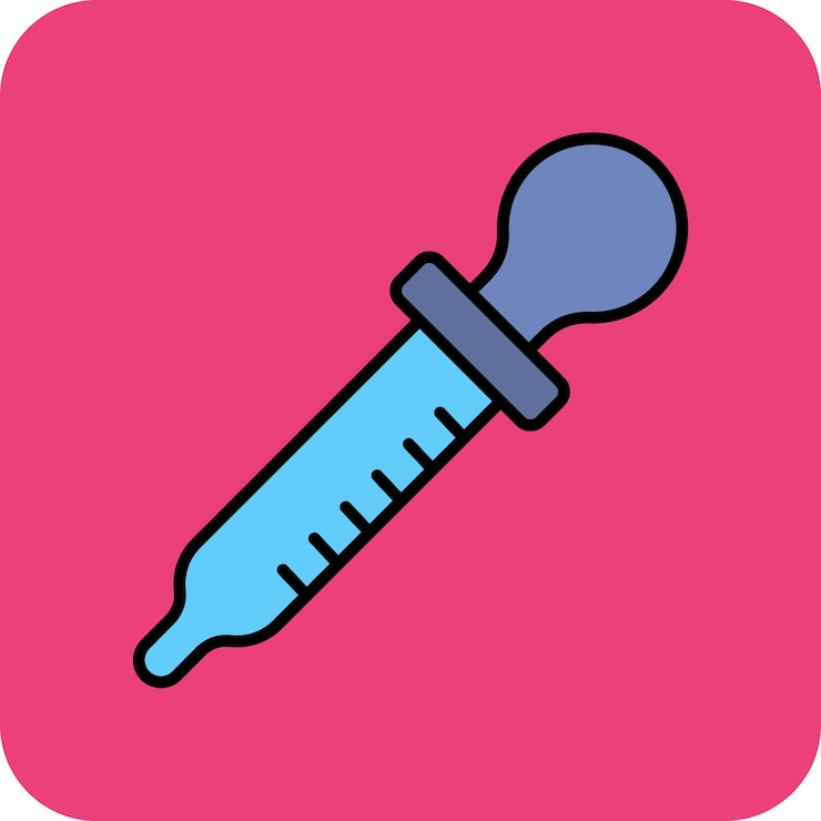 Vector iconos de las gotas