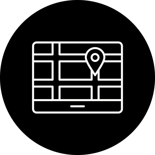 Iconos de GPS