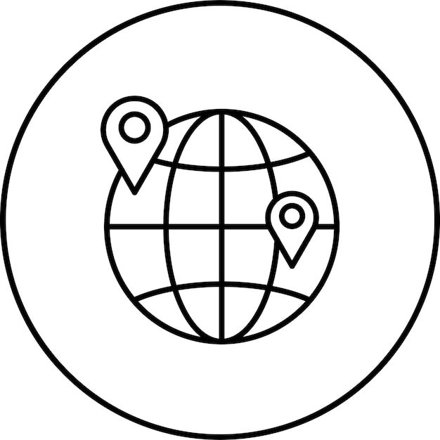 Iconos de GPS