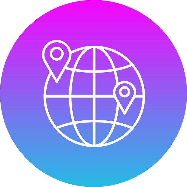 Iconos de GPS