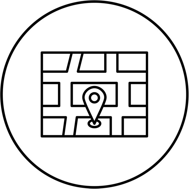 Iconos de GPS