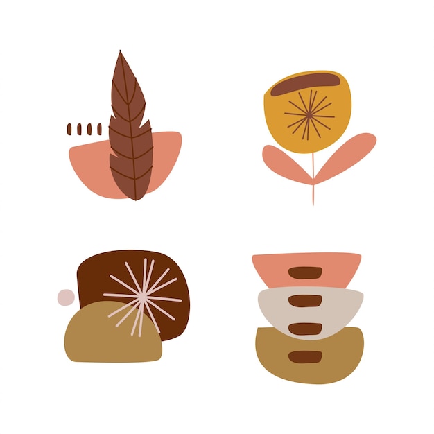 Iconos y gráficos de arte de Boho Elements