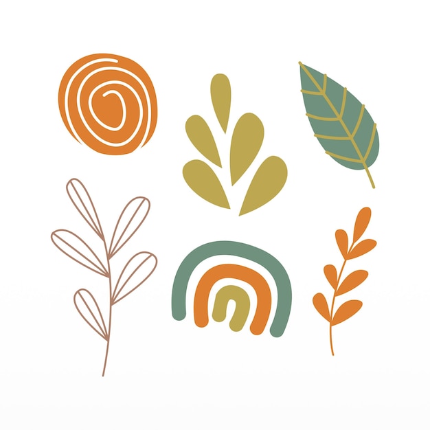 Iconos y gráficos de arte de Boho Elements