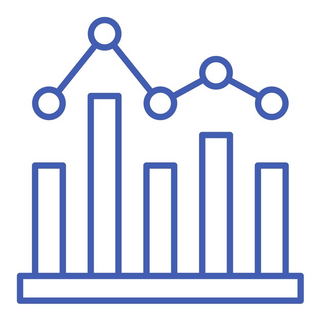 Iconos de gráficos de barras