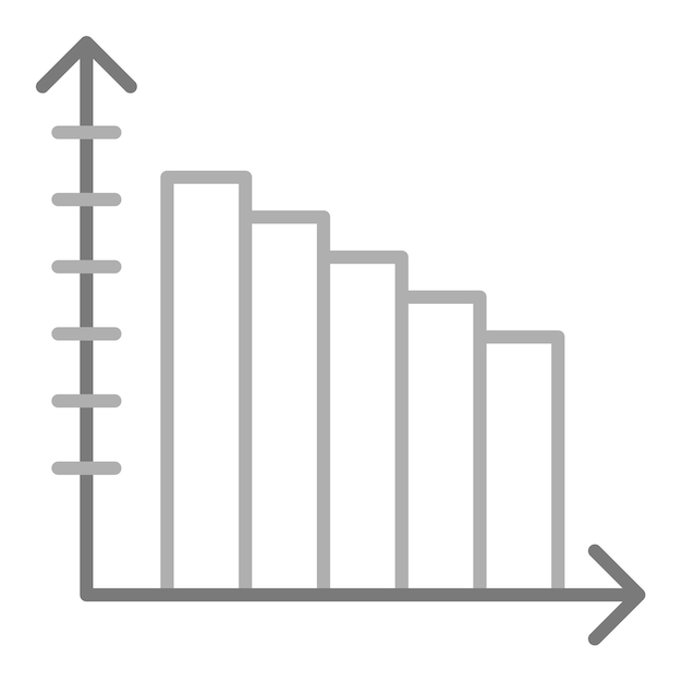 Iconos de gráficos de barras