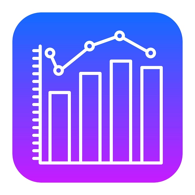 Iconos de gráficos de barras