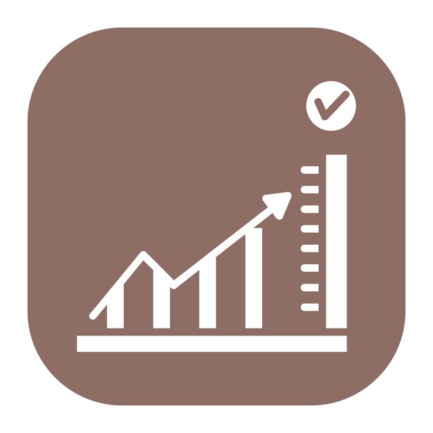 Iconos de gráficos de barras