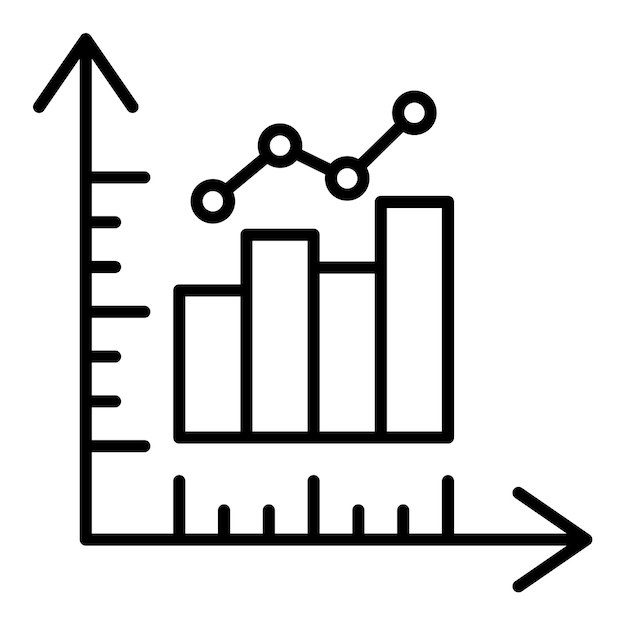 Iconos de gráficos de barras
