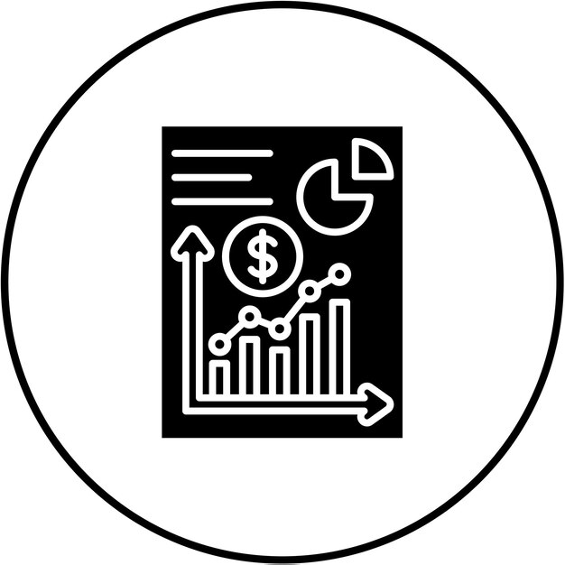 Iconos de gráficos de barras