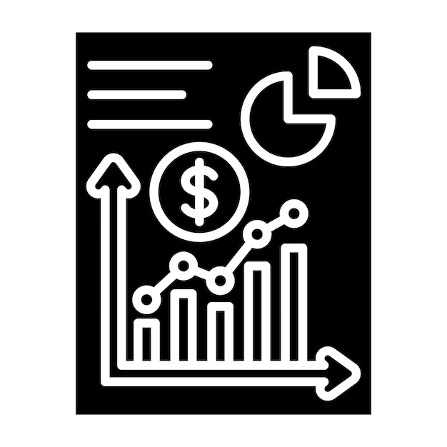 Iconos de gráficos de barras