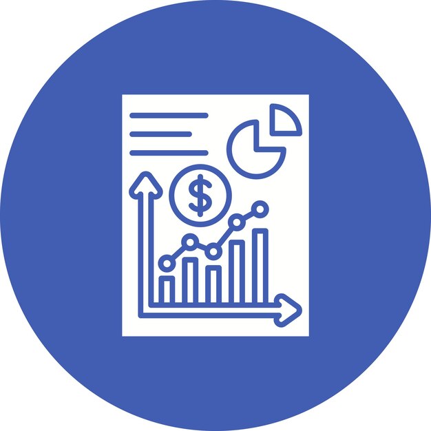 Iconos de gráficos de barras