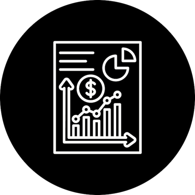 Iconos de gráficos de barras