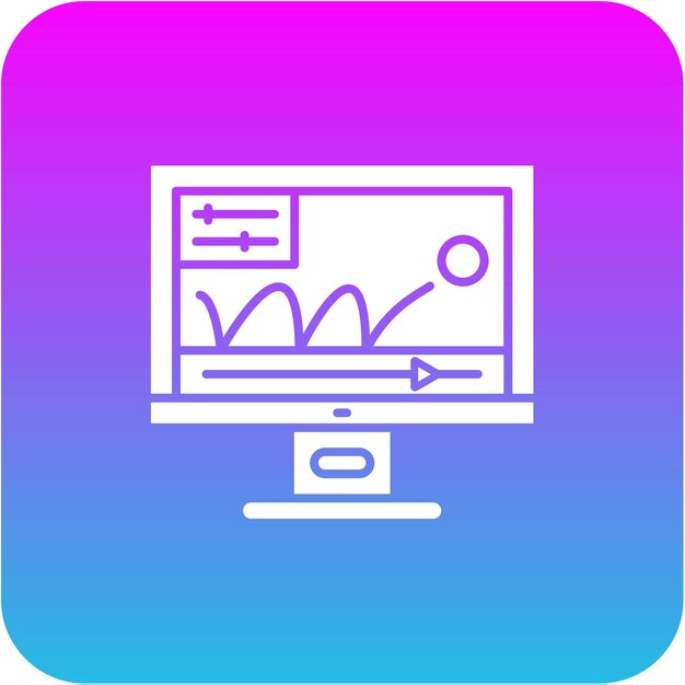Iconos de gráficos en movimiento